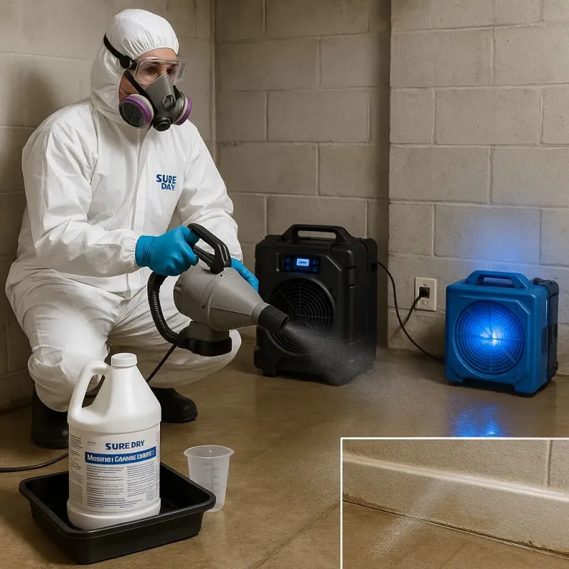 Sanitization and Odor Removal process in Caldwell, KS