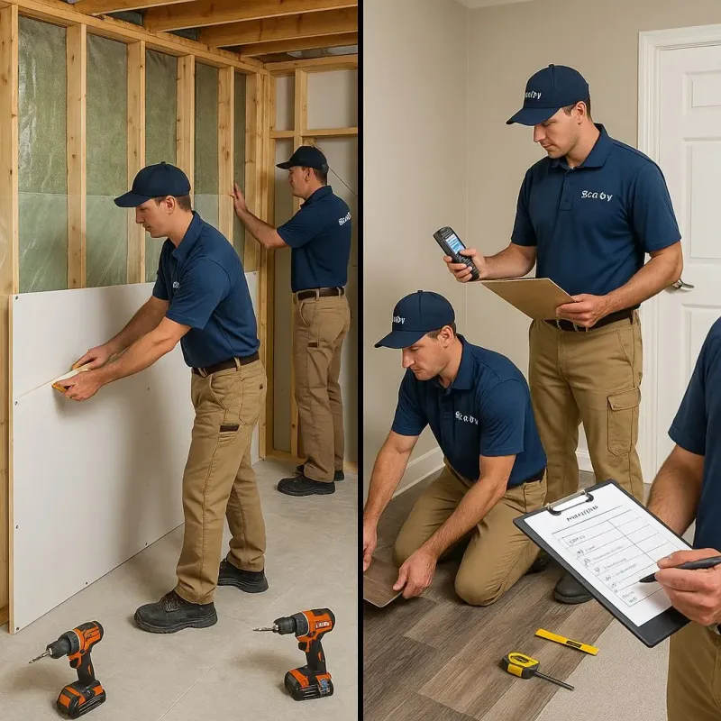 Repairs and Reconstruction process in Caldwell, KS